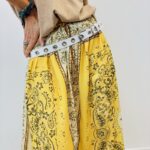 Ceinture Rivets Métalliques Esprit Rock Bohème