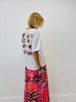 T-Shirt Coton Délavé Message Brodé - GOLD&SILVER – Image 8