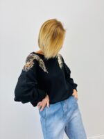 Sweat À Sequins Épaules Bijoux - GOLD&SILVER – Image 3