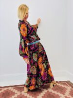 Robe Longue Imprimé Floral Bohème - GOLD&SILVER – Image 4