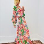 Robe Longue Imprimé Floral Bohème - GOLD&SILVER