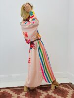 Robe Rainbow Rayures Multicolores - GOLD&SILVER – Image 2