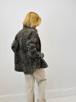 Veste Léopard Toile De Jean – Denim Sauvage & Tendance – Image 2