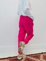 Pantalon Velours Coupe Relax Taille Élastiquée – Image 2