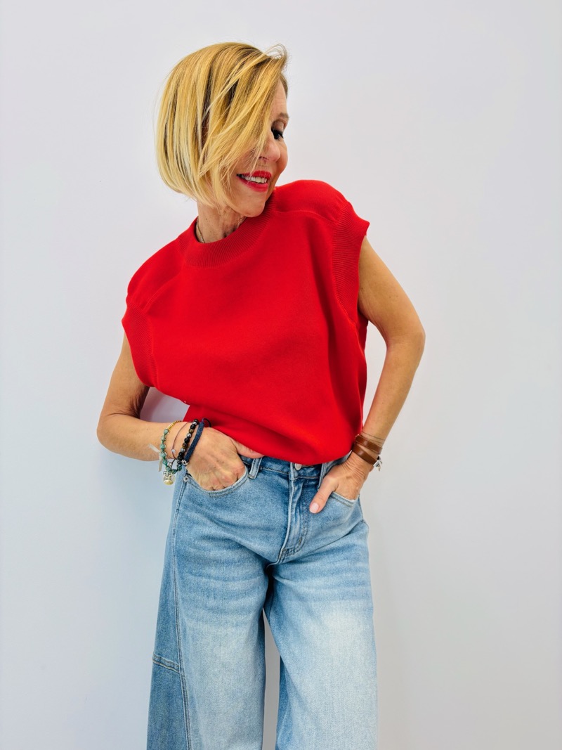 IMG_5566 Pull Sans Manches En Coton – VIZTY By Ange – Image 1