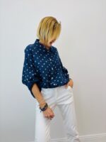Chemise Oversize En Gaze De Coton À Motif Pois – Image 2