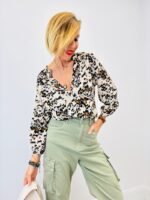 Chemise En Viscose Imprimée – Fluidité Élégante