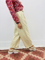 Pantalon Large En Coton Mélangé – Image 2