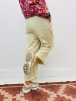 Pantalon Large En Coton Mélangé – Image 3