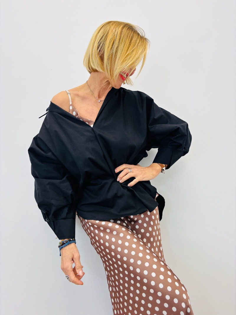 IMG_5742 Chemise Chauve-Souris En Coton Naturel – Image 1