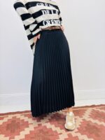 Jupe Plissée Soleil Avec Ceinture – Image 7