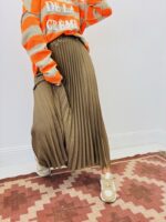 Jupe Plissée Soleil Avec Ceinture – Image 3