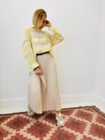 Pull Marinière À Grosses Rayures “Crème De La Crème” – Image 6