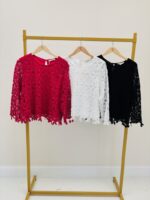 Top En Dentelle Doublé – Féminité Raffinée – Image 7