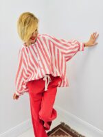 Chemise Rayée En Coton Rayée