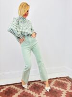 Jean Coupe Flare Taille Haute – Image 5