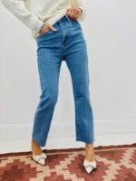 Jean Coupe Flare Taille Haute – Image 8