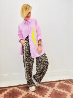 Chemise Rayée LOVE Oversize – Esprit Pop – Image 3