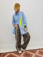 Chemise Rayée LOVE Oversize – Esprit Pop