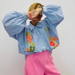 Chemise Brodée Oversize – Esprit Bohème Chic