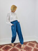 Chemise Blanche À Détails Dentelle – Romantique – Image 2