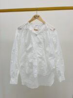 Chemise Blanche À Détails Dentelle – Romantique – Image 4