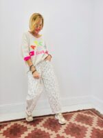 Pantalon Léopard En Toile Denim – Tendance & Confort Moderne – Image 6