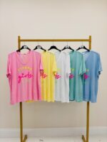 T-Shirt Col V Oversize – Image 2