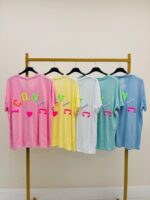 T-Shirt Col V Oversize – Image 2