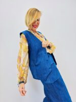 Gilet Garçon De Café En Jean – Les Acolytes – Image 4