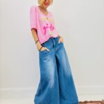 T-Shirt Col V Oversize