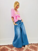 T-Shirt Col V Oversize