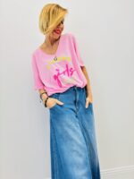 T-Shirt Col V Oversize – Image 4
