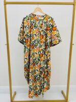 Robe Longue Imprimé Agrumes - Marque Palme – Image 2