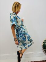 Robe Chemise Imprimé Tropical - Marque Palme – Image 4