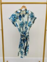 Robe Chemise Imprimé Tropical - Marque Palme – Image 2