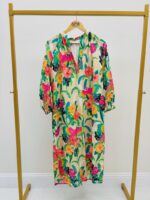 Robe Longue Imprimé Tropical - Marque Palme – Image 2