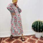 Robe Longue Imprimé Floral - Marque Palme