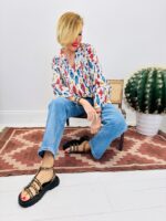 Chemise Imprimé Chats Multicolore - Marque Palme – Image 5