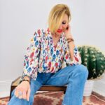 Chemise Fluide Imprimé Poissons - Marque Palme