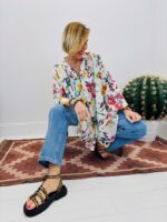 Chemise Fluide Imprimé Floral - Marque Palme – Image 5