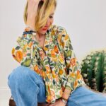 Chemise Imprimé Agrumes En Coton Naturel - Marque Palme