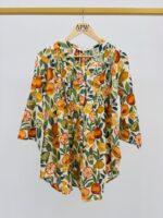 Chemise Imprimé Agrumes En Coton Naturel - Marque Palme – Image 2