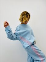 Sweat Esprit Sport Chic En Coton Détail Bandes Contrastées