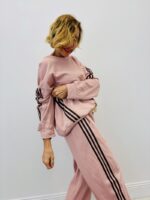 Sweat Esprit Sport Chic En Coton Détail Bandes Contrastées – Image 3