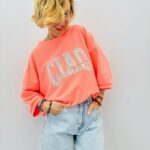 Sweat Manches 3/4 “Ciao” Brodé Esprit Casual Dolce Vita