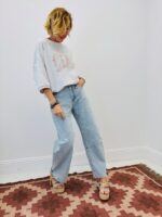 Sweat Manches 3/4 “Ciao” Brodé Esprit Casual Dolce Vita – Image 4