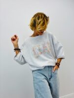 Sweat Manches 3/4 “Ciao” Brodé Esprit Casual Dolce Vita – Image 3