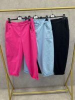 Pantalon Coupe Ballon Taille Élastiquée – Silhouette Moderne Grande Taille – Image 3