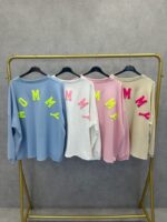 Sweat Oversize Lettrage Relief “MOMY” – Confort Tendance Grande Taille – Image 3